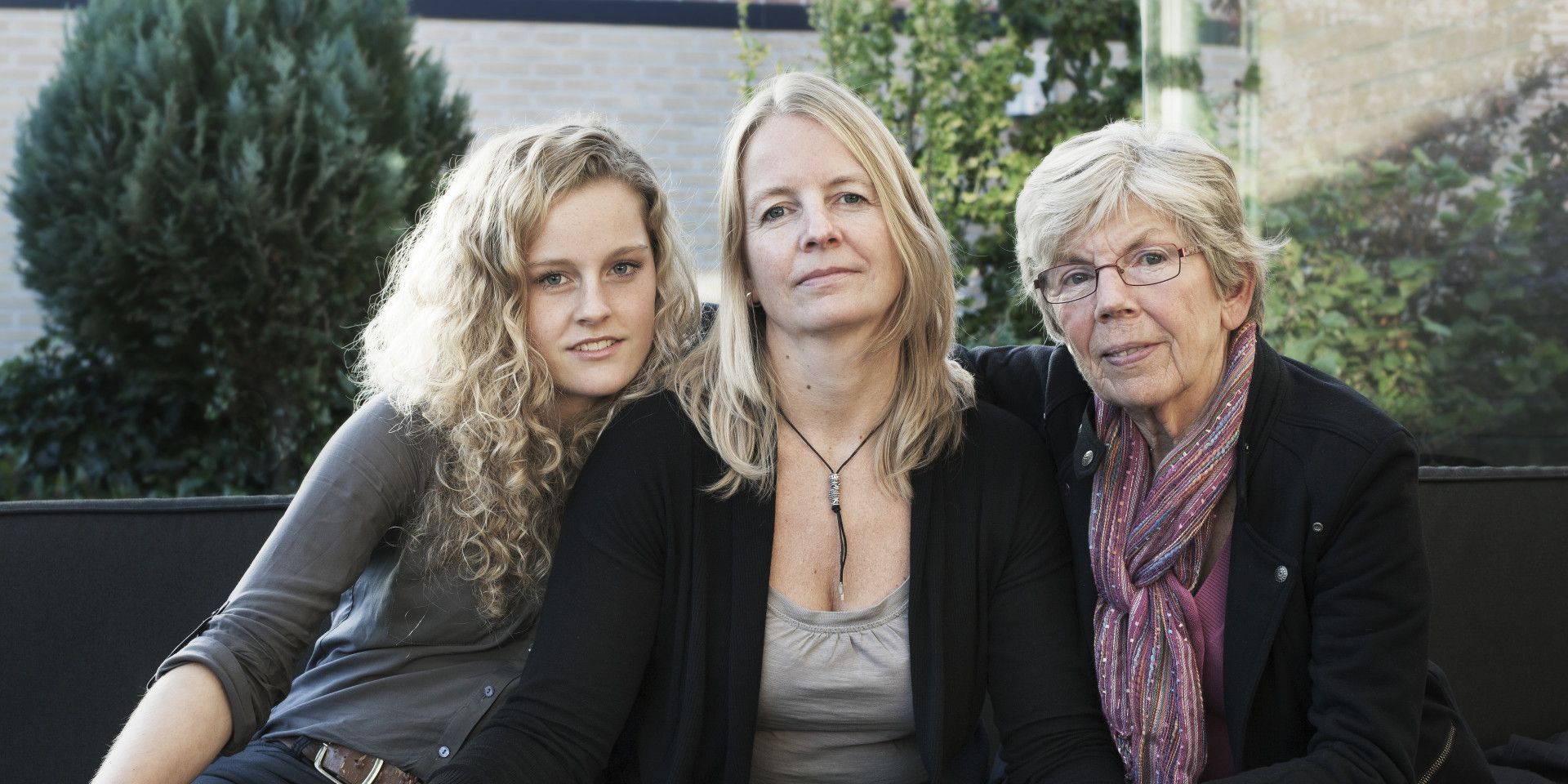 vrouwen drie generaties